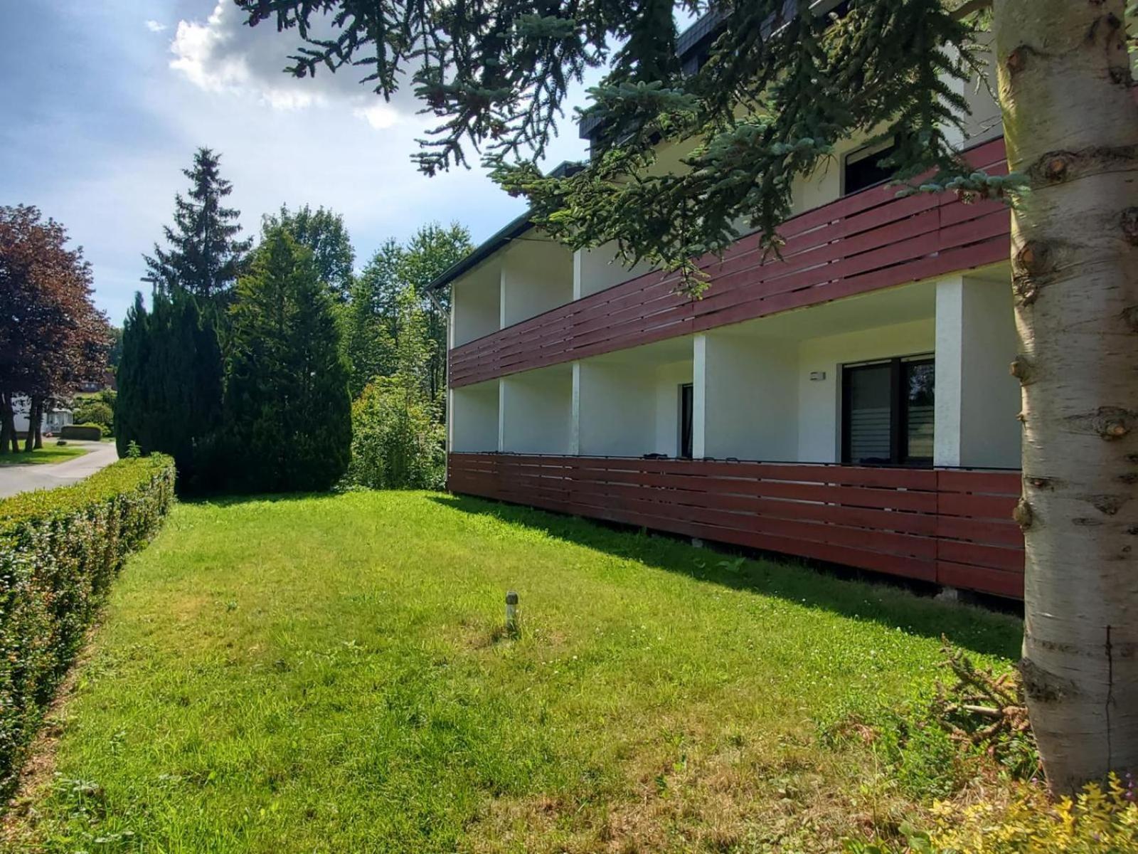 Gaestehaus Am Wald Lichtenau  Eksteriør billede